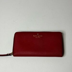Kate Spade Mikas Pond Lacey Large Zip-Around Continental Wallet